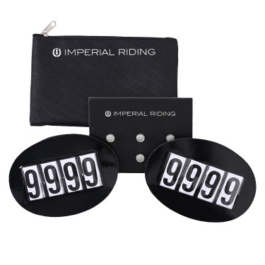 Numéro de compétition équitation à épingle rapide – set x2