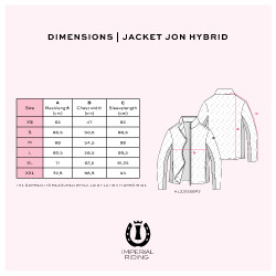 Veste Imperial Riding Jon Hybrid homme Marine Bleu marine