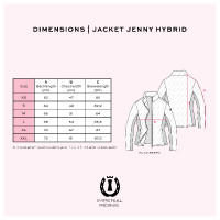 Veste Imperial Riding Jenny Hybrid femme Noir