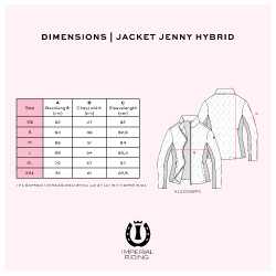 Veste d’équitation femme hybride Imperial Riding Jenny Veste d’équitation femme hybride Imperial Riding Jenny