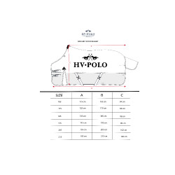 Couverture d’équitation imperméable 600D 200g HV Polo