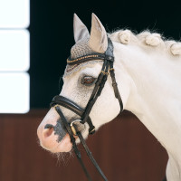 Bonnet anti-mouches Imperial Riding Bandit Taupe Marron Bonnet anti-mouches Imperial Riding Bandit Taupe Marron