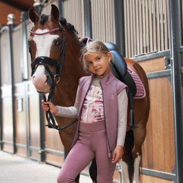 Haut enfant Imperial Riding Enjoy Frosty Taupe Marron Haut enfant Imperial Riding Enjoy Frosty Taupe Marron