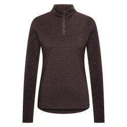 Top manches longues Imperial Riding Jamy summer femme Chocolat Marron Top manches longues Imperial Riding Jamy summer femme Chocolat Marron