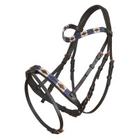 Bridon HV Polo Chaya Marron / marine Bridon HV Polo Chaya Marron / marine