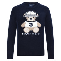 Pull enfant HV Polo Teddy Marine Bleu marine Pull enfant HV Polo Teddy Marine Bleu marine