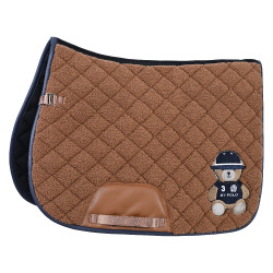 Tapis de selle HV Polo Polo teddy GP Camel Marron