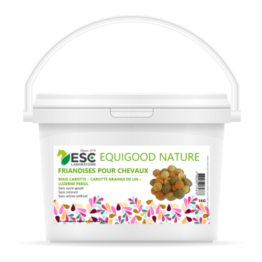 Equigood Nature ESC Laboratoire - Friandises 100% naturelles pour chevaux Equigood Nature ESC Laboratoire - Friandises 100% naturelles pour chevaux