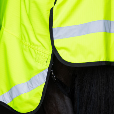 Couverture de paddock Imperial Riding Reflective 200gr Jaune néon