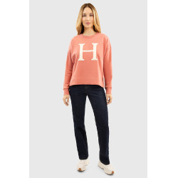 Sweat Harcour Batista femme Rose aurore
