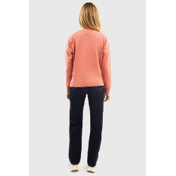Sweat Harcour Batista femme Rose aurore