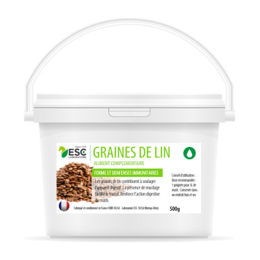 Graines de lin ESC Laboratoire Graines de lin ESC Laboratoire