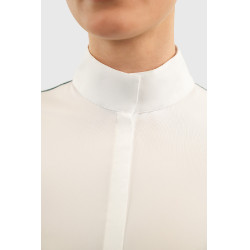 Polo de concours Harcour Coco femme Paon Bleu Polo de concours Harcour Coco femme Paon Bleu