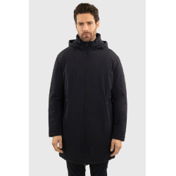 Parka longue Harcour Robertol Marine Bleu marine