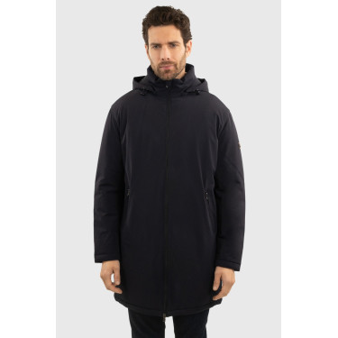 Parka longue Harcour Robertol Marine Bleu marine