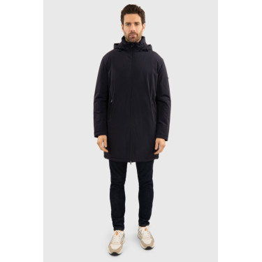 Parka longue Harcour Robertol Marine Bleu marine