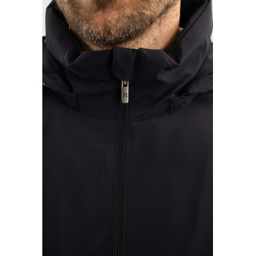 Parka longue Harcour Robertol Marine Bleu marine