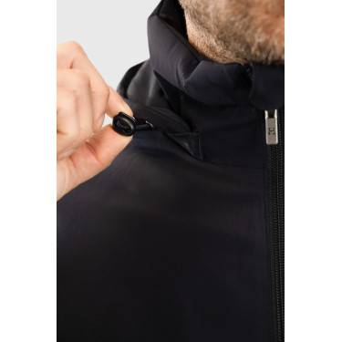 Parka longue Harcour Robertol Marine Bleu marine