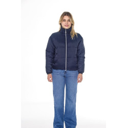 Veste Harcour Janari Puffer femme Marine / argent Bleu