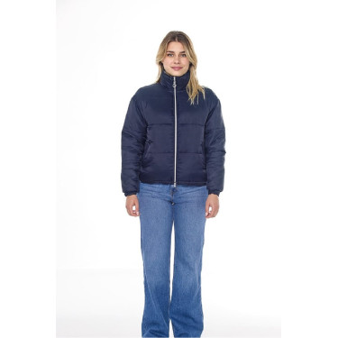 Veste Harcour Janari Puffer femme Marine / argent Bleu