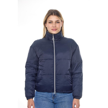 Veste Harcour Janari Puffer femme Marine / argent Bleu