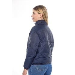 Veste Harcour Janari Puffer femme Marine / argent Bleu