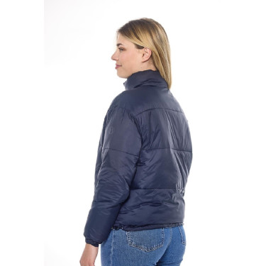Veste Harcour Janari Puffer femme Marine / argent Bleu