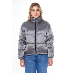 Veste Harcour Janari Puffer femme Marine / argent Bleu
