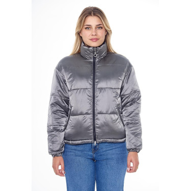 Veste Harcour Janari Puffer femme Marine / argent Bleu