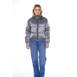 Veste Harcour Janari Puffer femme Marine / argent Bleu