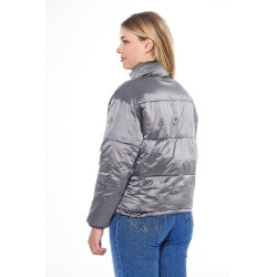 Veste Harcour Janari Puffer femme Marine / argent Bleu