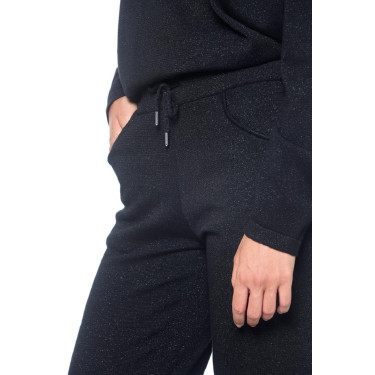 Jogging Harcour Joggi femme Noir paillettes