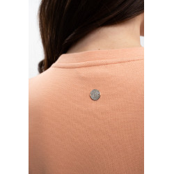 Tee-shirt Harcour Telma Abricot Orange Tee-shirt Harcour Telma Abricot Orange