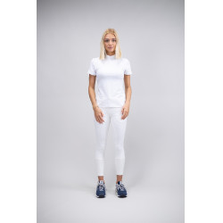 Polo de concours Harcour Prystie Blanc Polo de concours Harcour Prystie Blanc