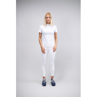 Polo de concours Harcour Prystie Blanc Polo de concours Harcour Prystie Blanc