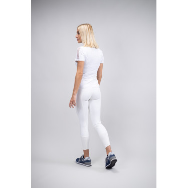Polo de concours Harcour Prystie Blanc Polo de concours Harcour Prystie Blanc