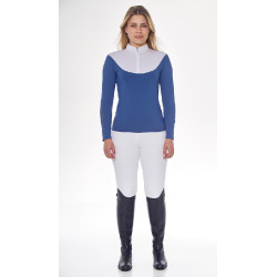 Polo de concours Harcour Pannie Steel Blue Bleu