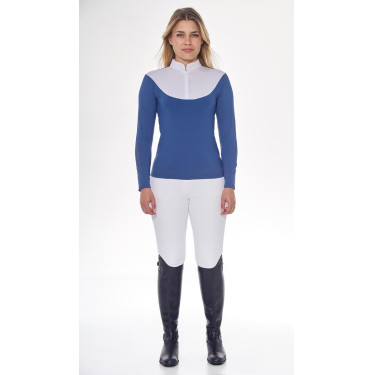Polo de concours Harcour Pannie Steel Blue Bleu