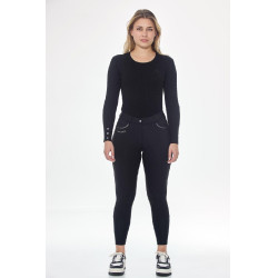 Pantalon polaire équitation Harcour Jaipur Noir