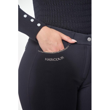 Pantalon polaire équitation Harcour Jaipur Noir