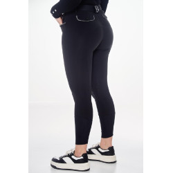 Pantalon polaire équitation Harcour Jaipur Noir