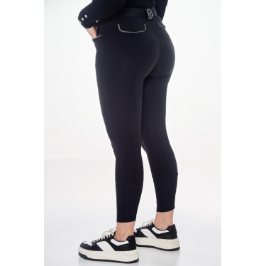 Pantalon polaire équitation Harcour Jaipur Noir