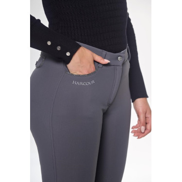 Pantalon polaire équitation Harcour Jaipur Gris anthracite Pantalon polaire équitation Harcour Jaipur Gris anthracite