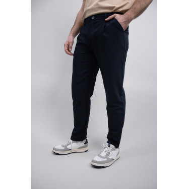 Pantalon Chino Harcour Bruno Marine Bleu marine