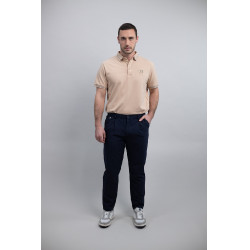 Pantalon Chino Harcour Bruno Marine Bleu marine