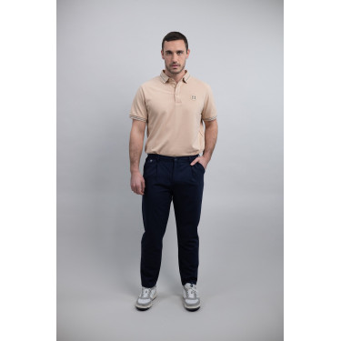Pantalon Chino Harcour Bruno Marine Bleu marine