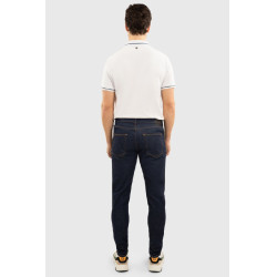 Jean Harcour Jimmer Jean brut Bleu marine