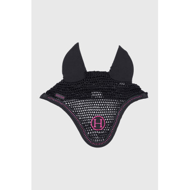 Bonnet cheval Harcour Fablir Noir / rose Bonnet cheval Harcour Fablir Noir / rose
