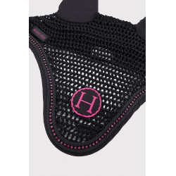 Bonnet cheval Harcour Fablir Noir / rose Bonnet cheval Harcour Fablir Noir / rose