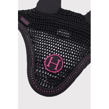 Bonnet cheval Harcour Fablir Noir / rose Bonnet cheval Harcour Fablir Noir / rose